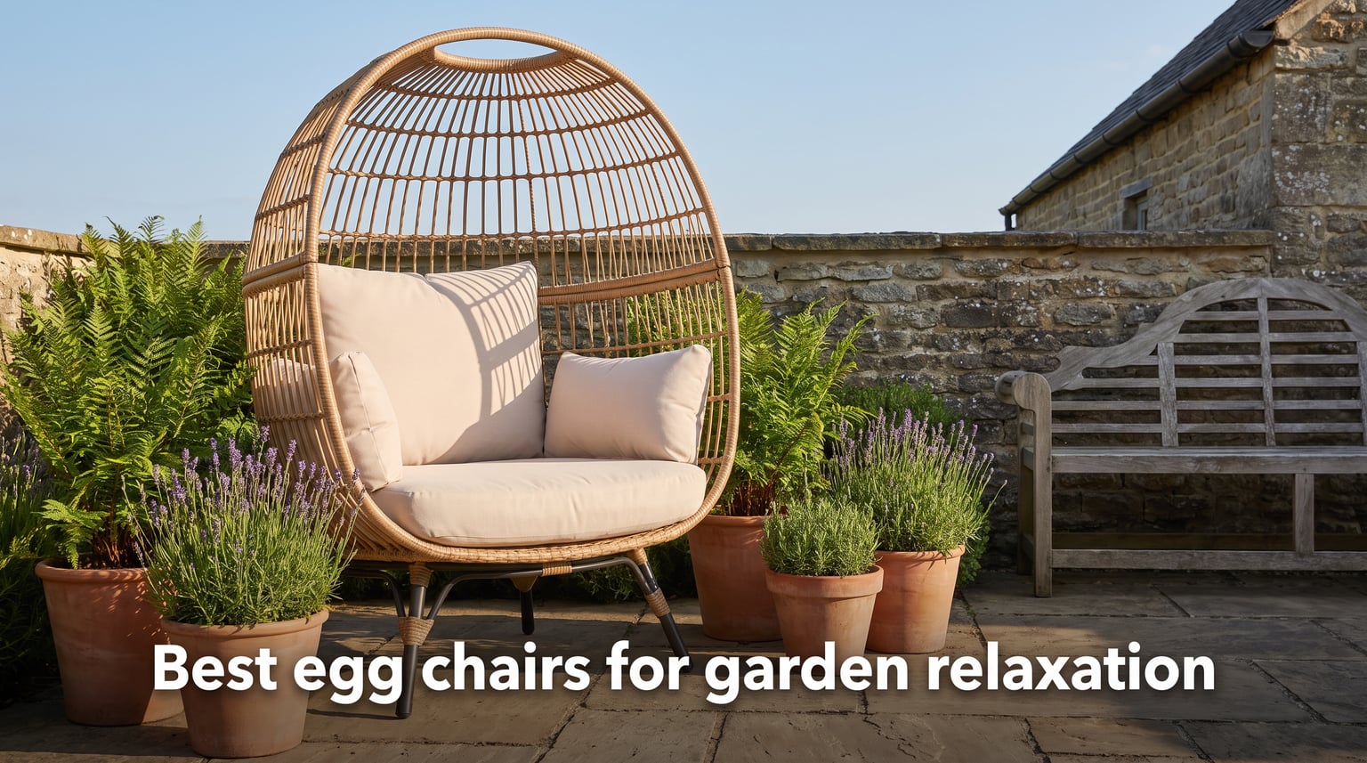 Best egg chairs for garden relaxation