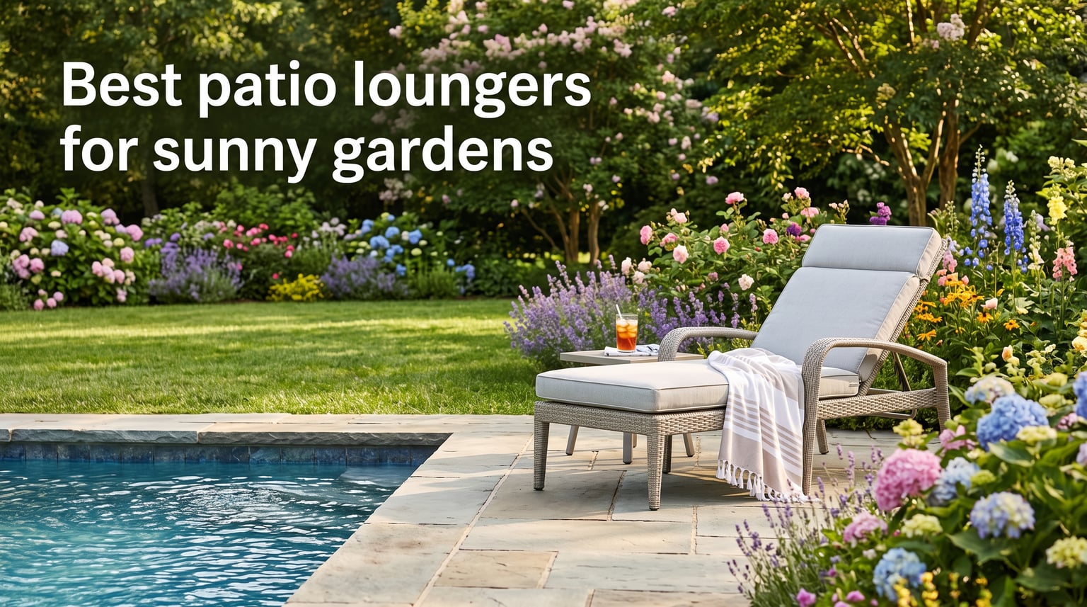 Best patio loungers for sunny gardens