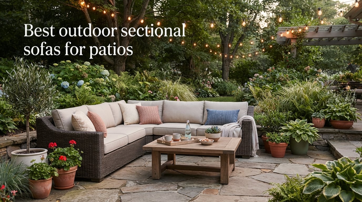 Best outdoor sectional sofas for patios