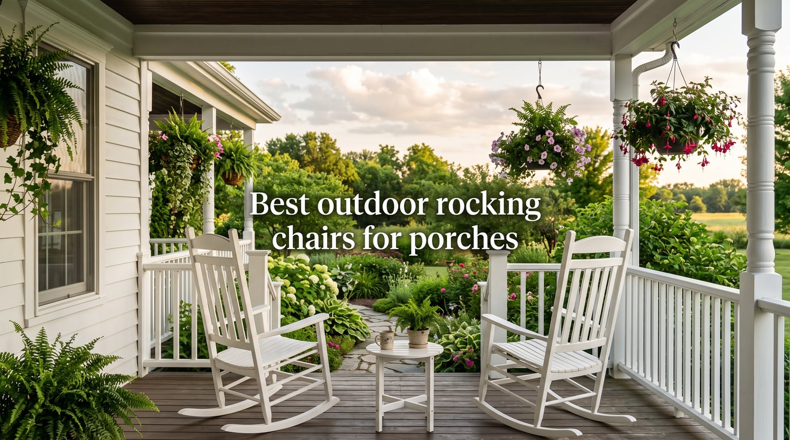 Best outdoor rocking chairs for porches