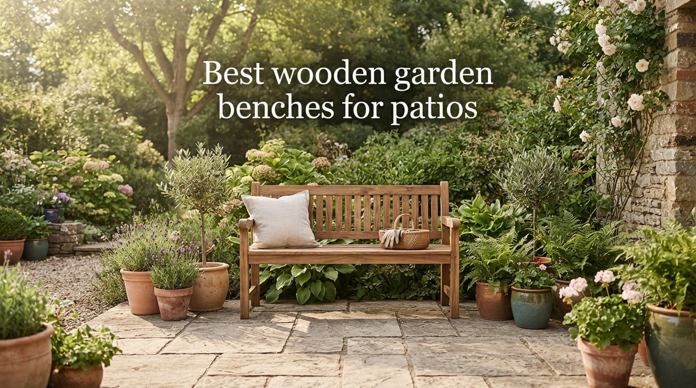 Best wooden garden benches for patios