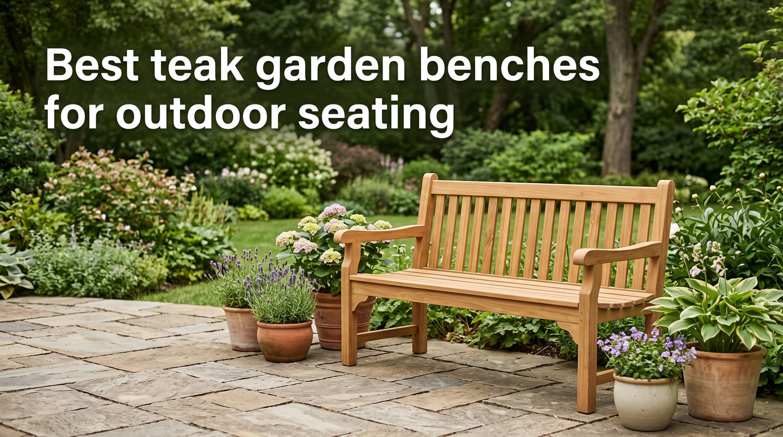 Best teak garden benches for outdoor seating