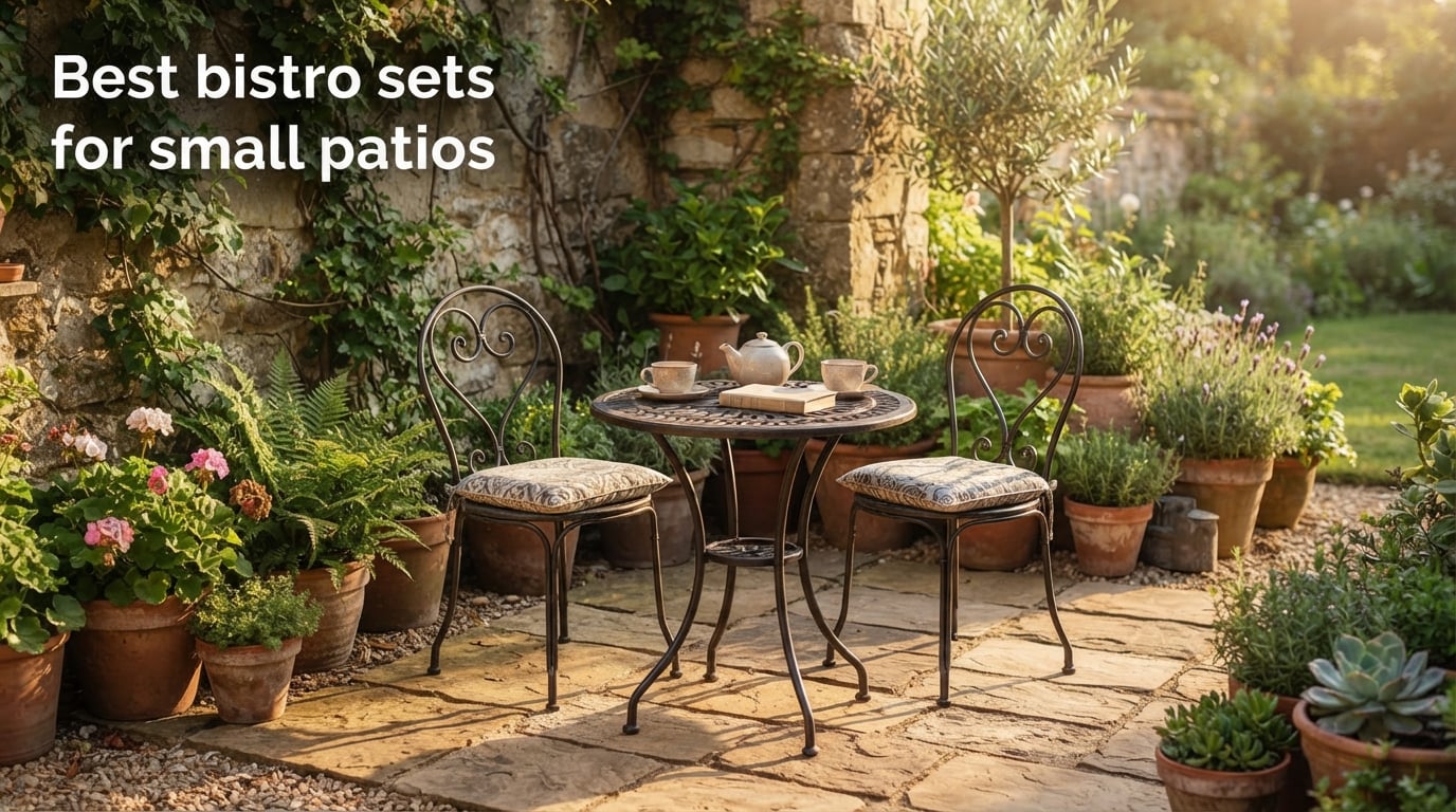 Best bistro sets for small patios