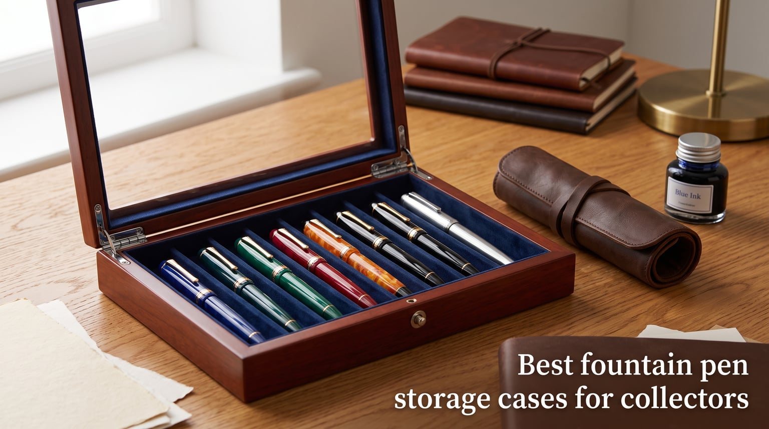 Best fountain pen storage cases for collectors