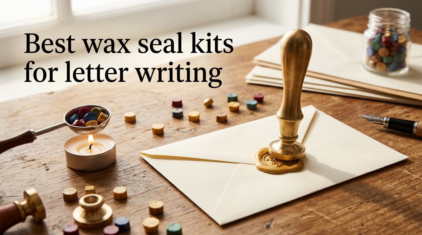 Best wax seal kits for letter writing