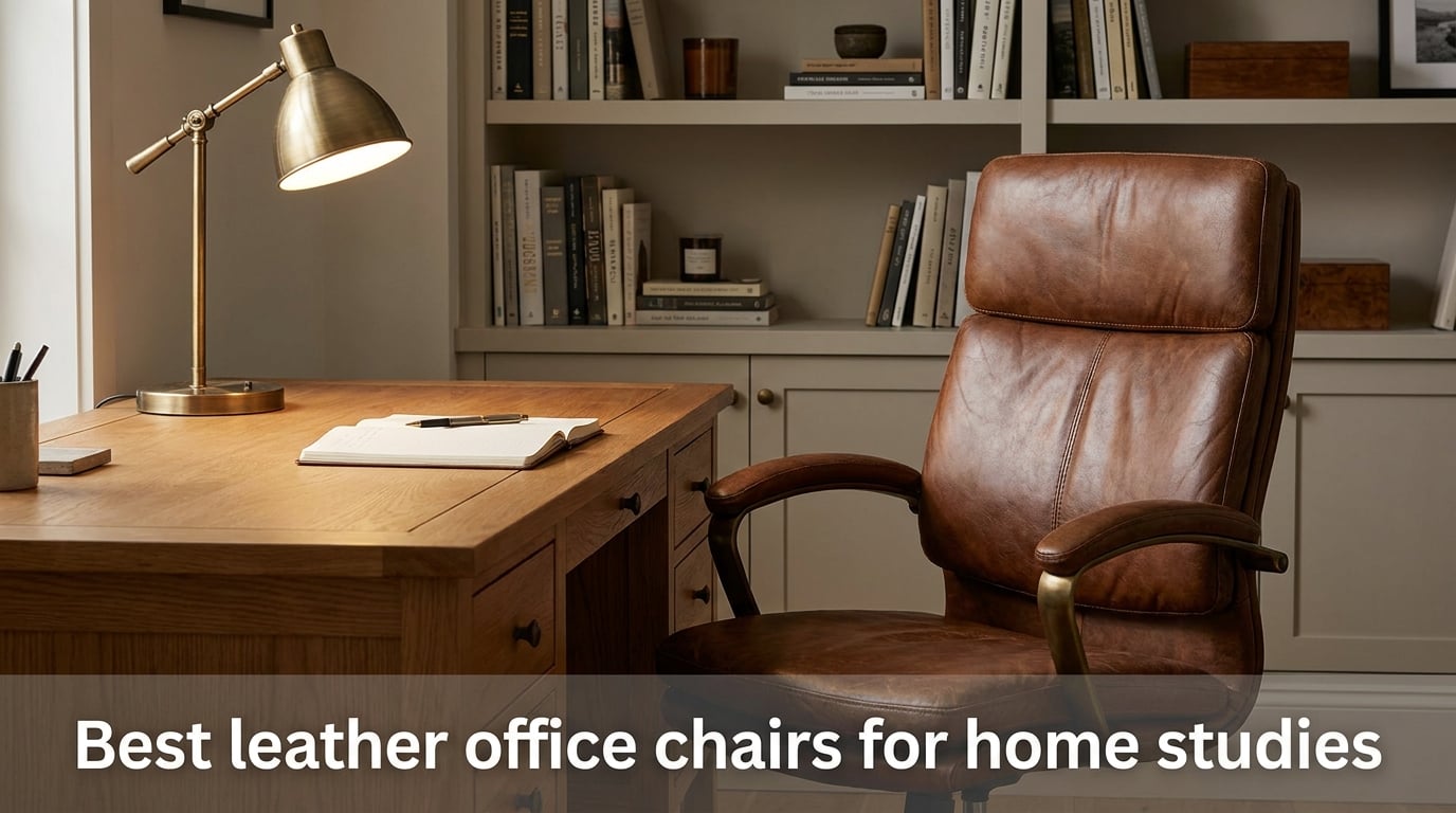 Best leather office chairs for home studies