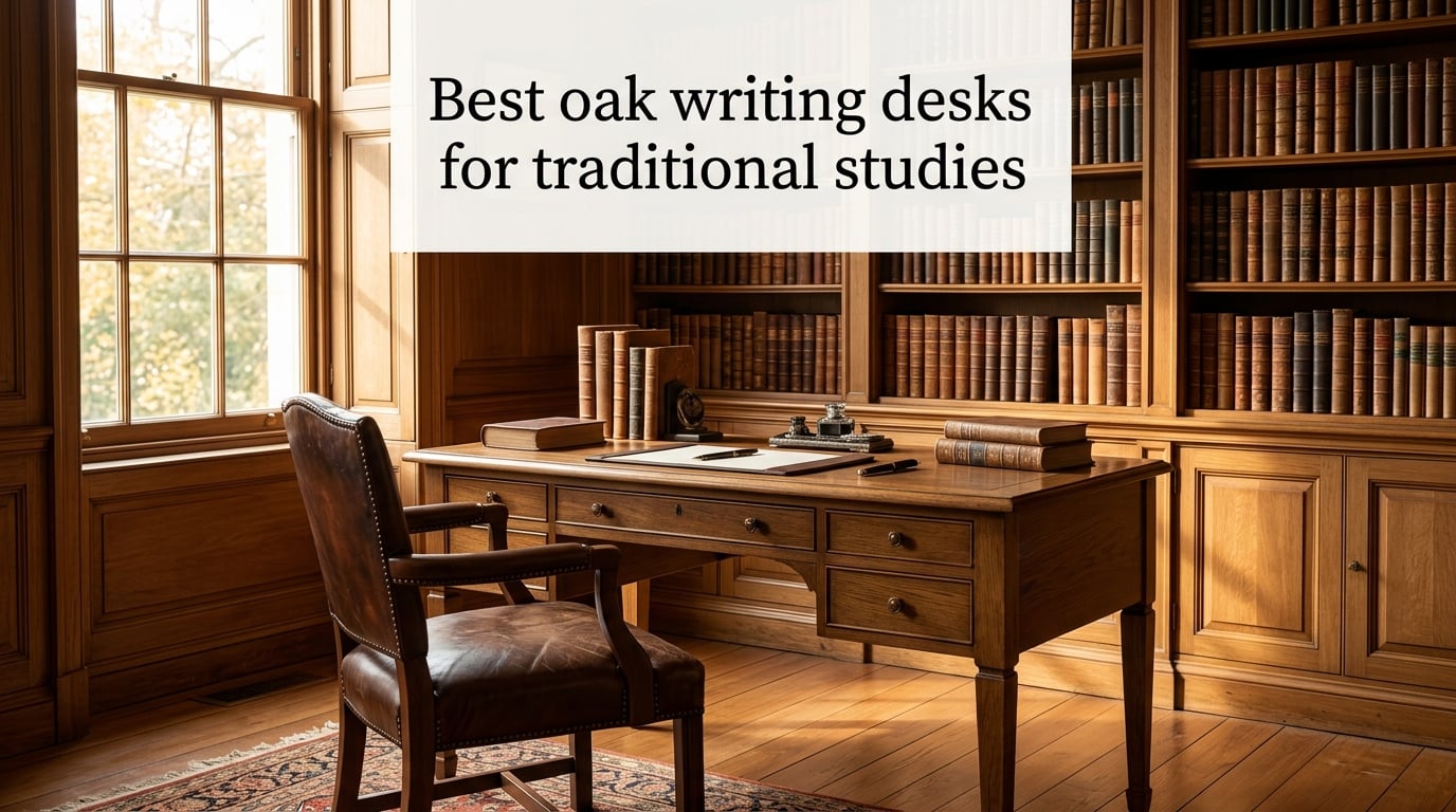 Best oak writing desks for traditional studies