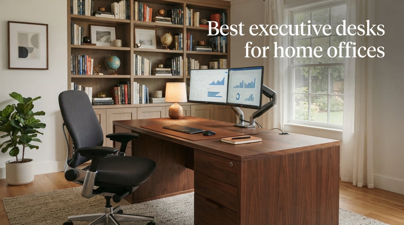 Best executive desks for home offices