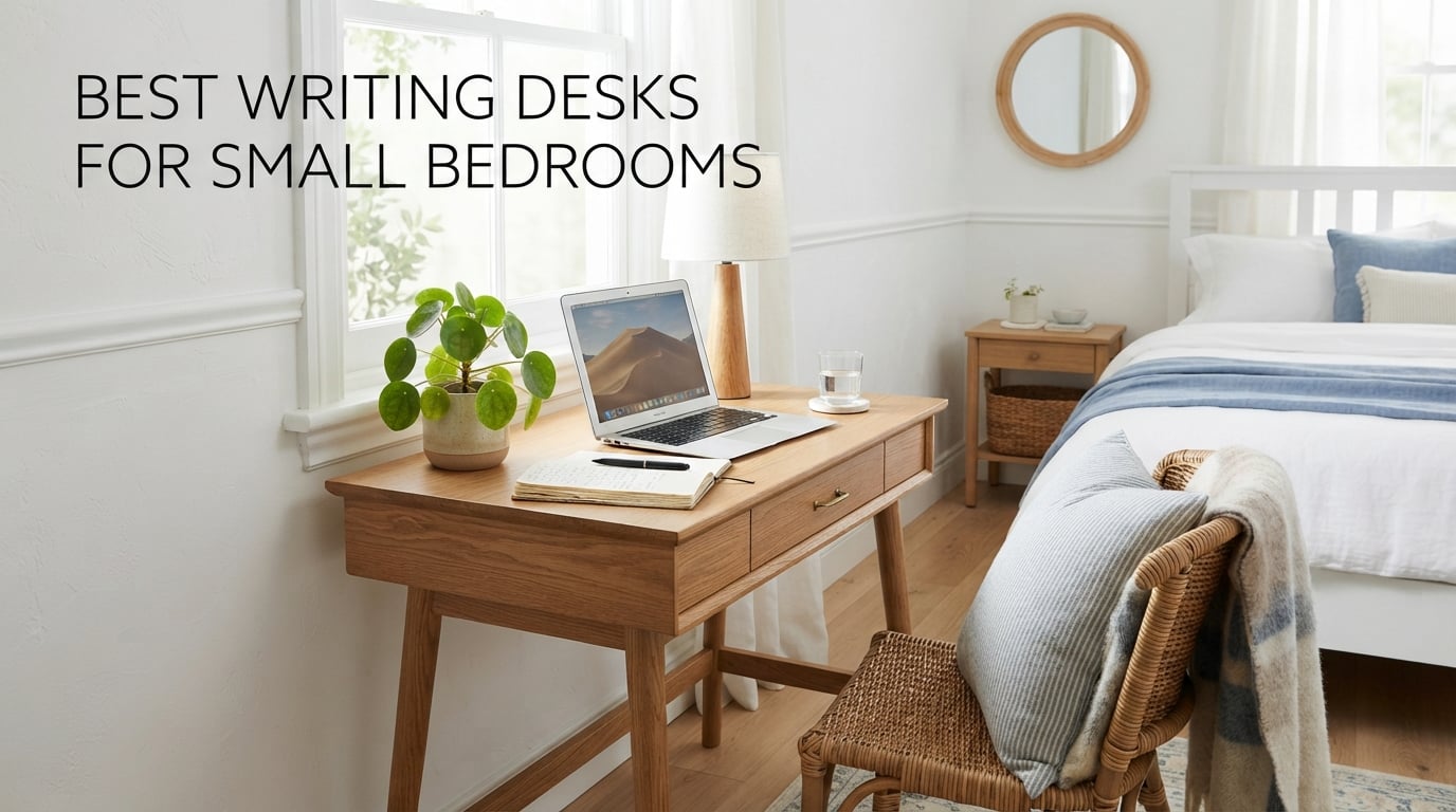Best writing desks for small bedrooms