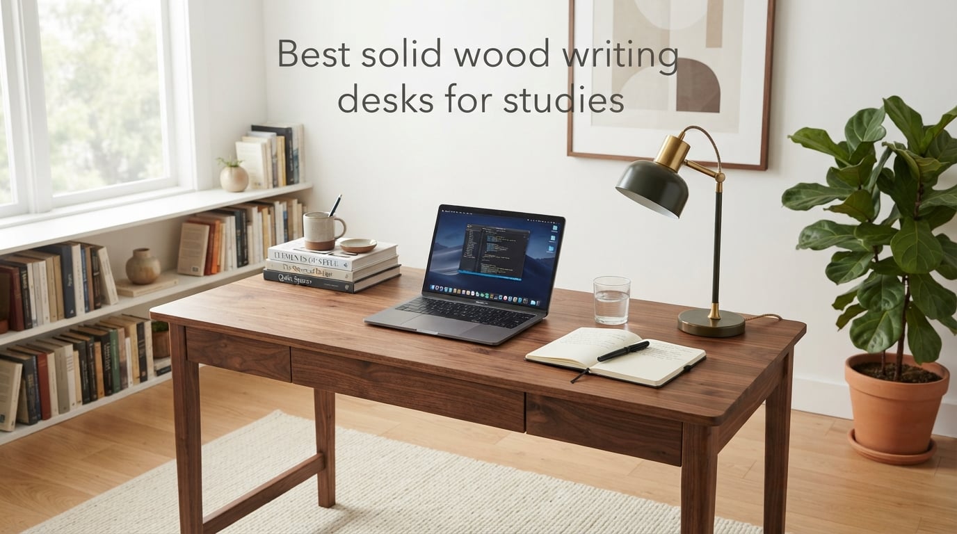 Best solid wood writing desks for studies