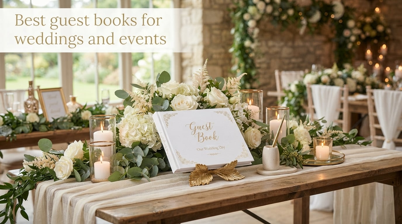 Best guest books for weddings and events