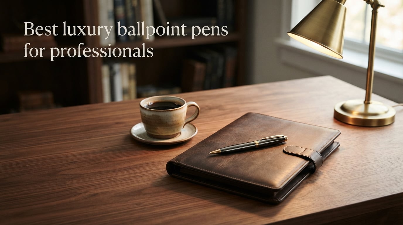 Best luxury ballpoint pens for professionals