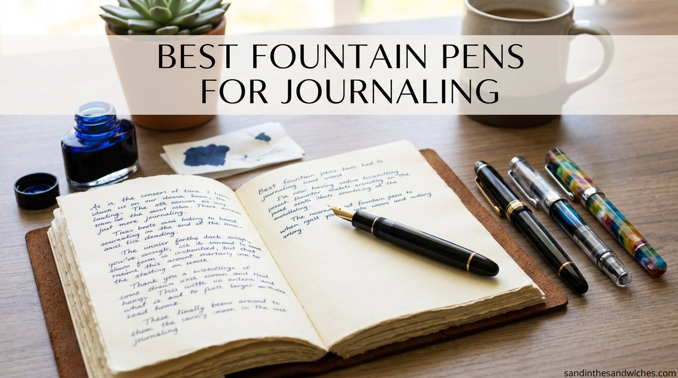 Best fountain pens for journaling