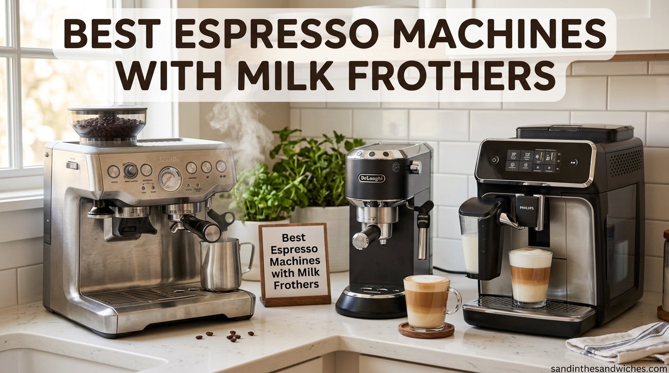 Best espresso machines with milk frothers