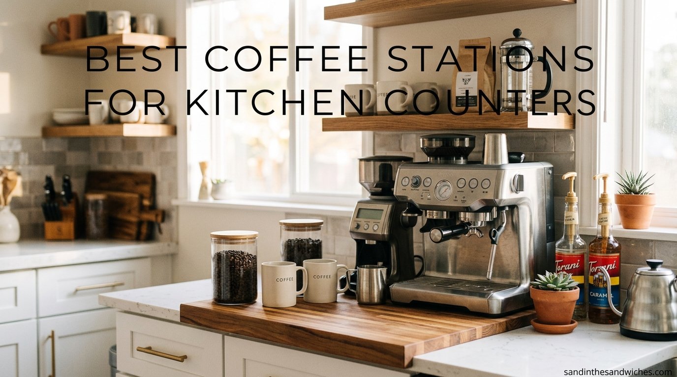 Best coffee stations for kitchen counters