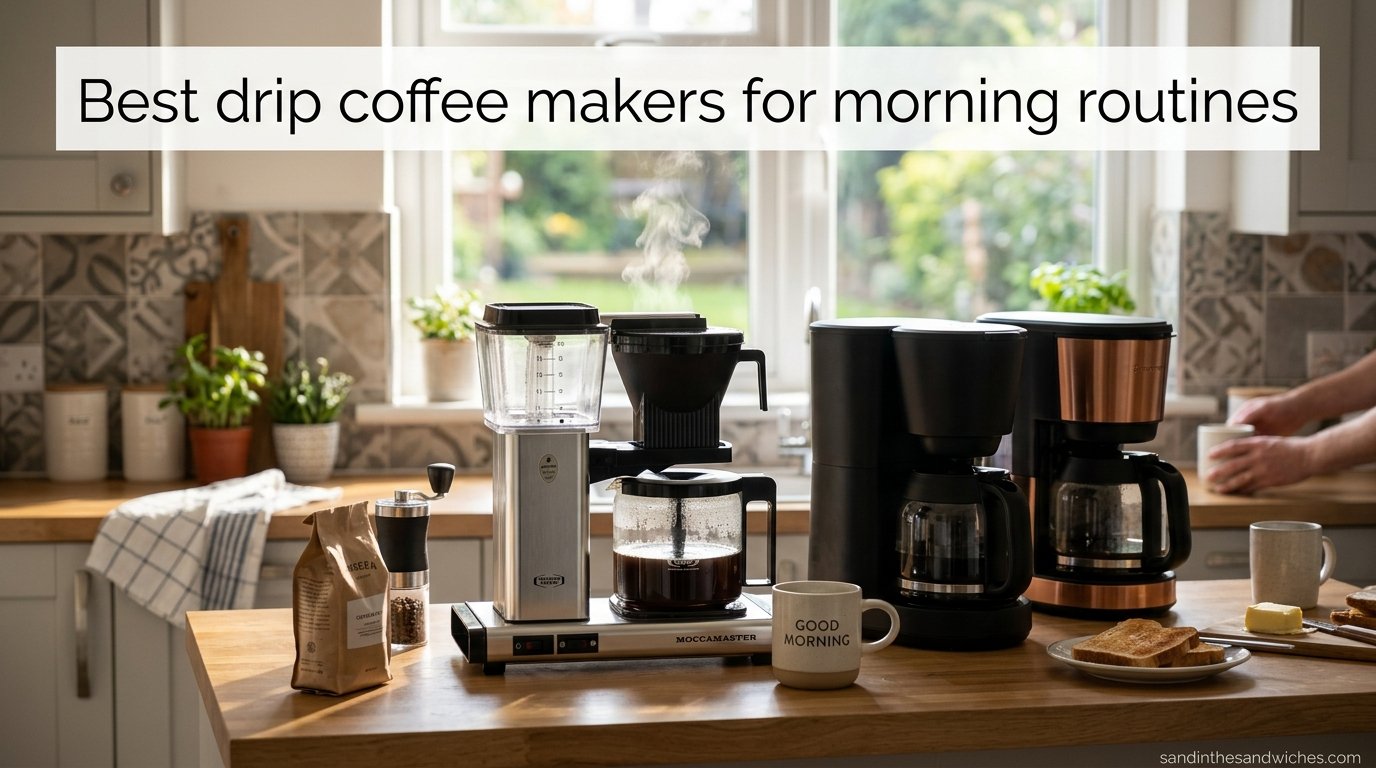 Best drip coffee makers for morning routines