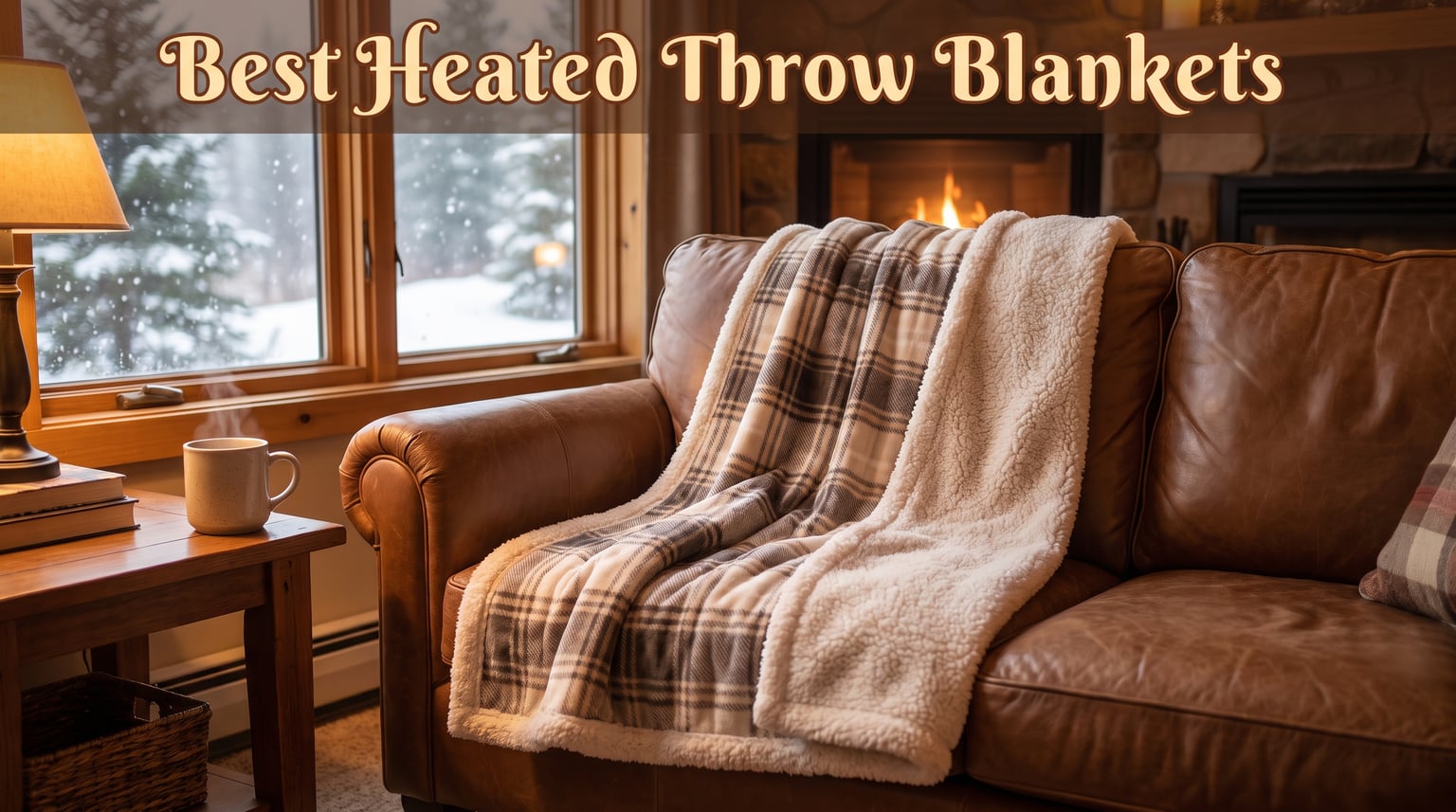Best heated throw blankets for cold evenings