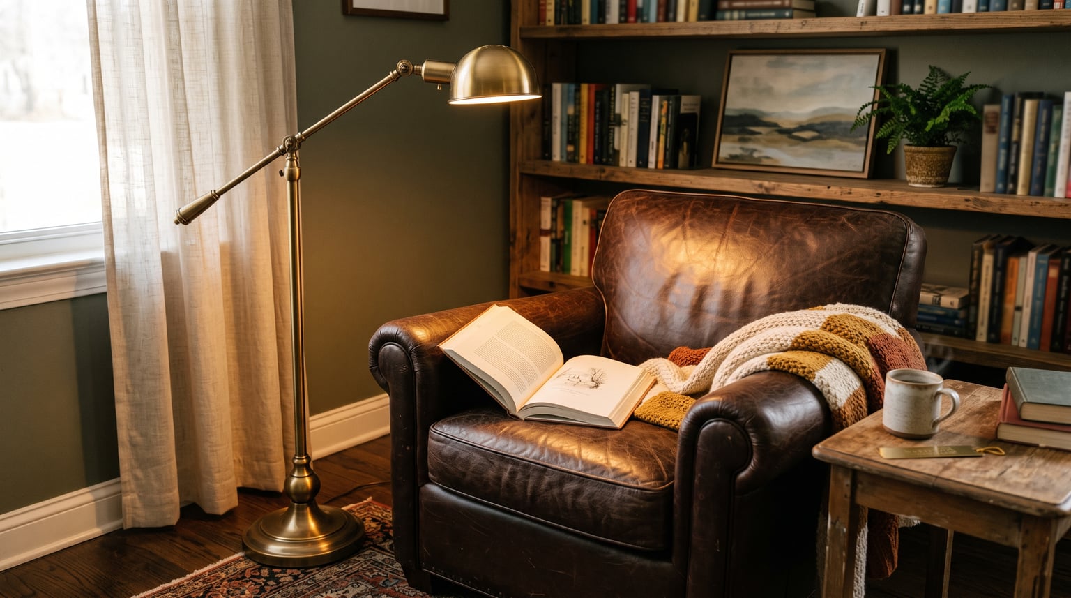 Best swing arm floor lamps for reading