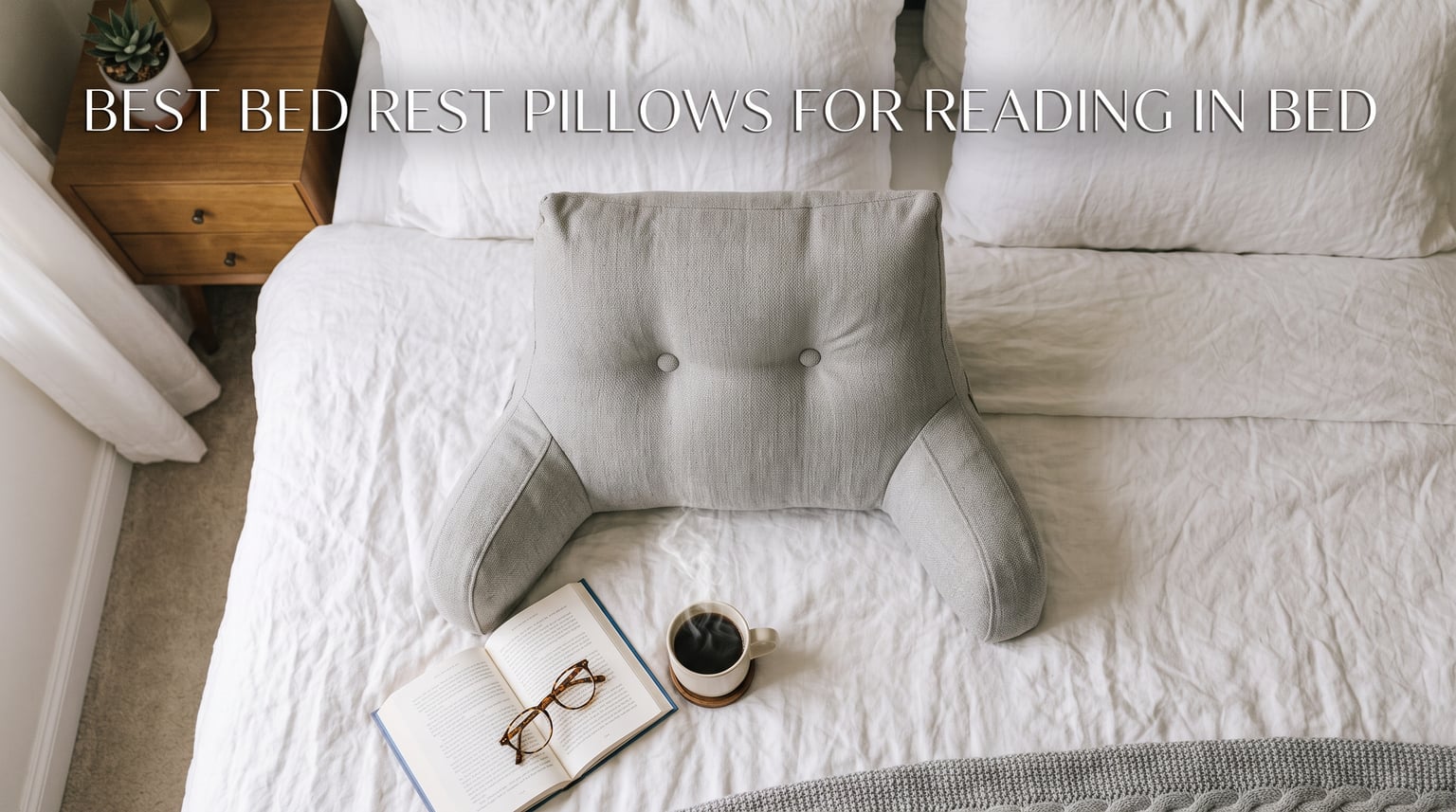 Best bed rest pillows for reading in bed