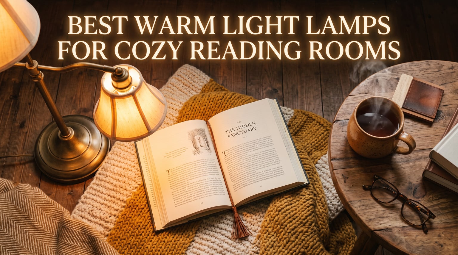 Best warm light lamps for cozy reading rooms