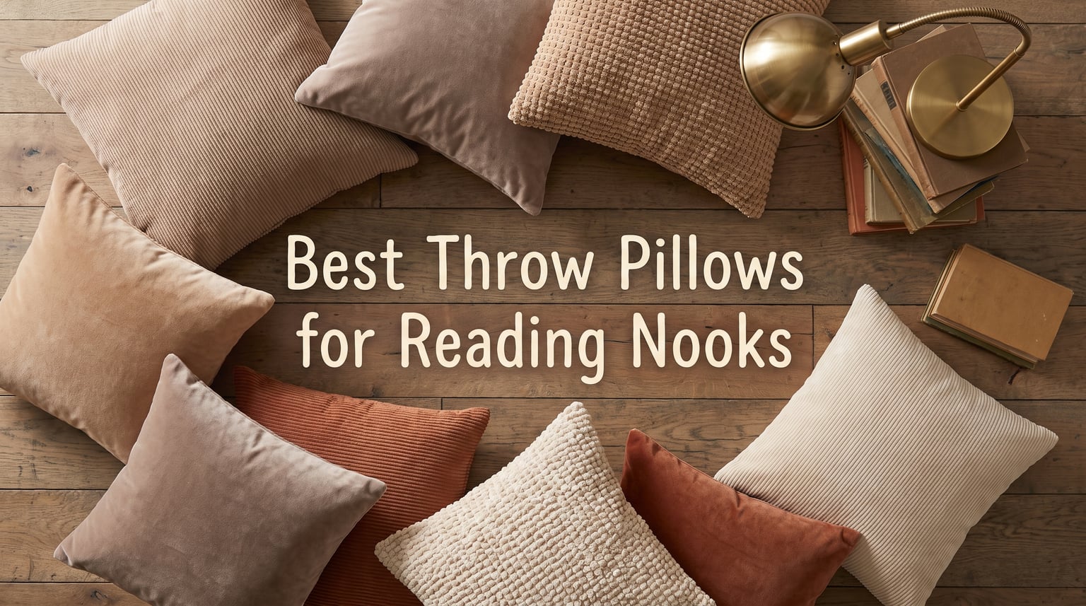 Best throw pillows for reading nooks
