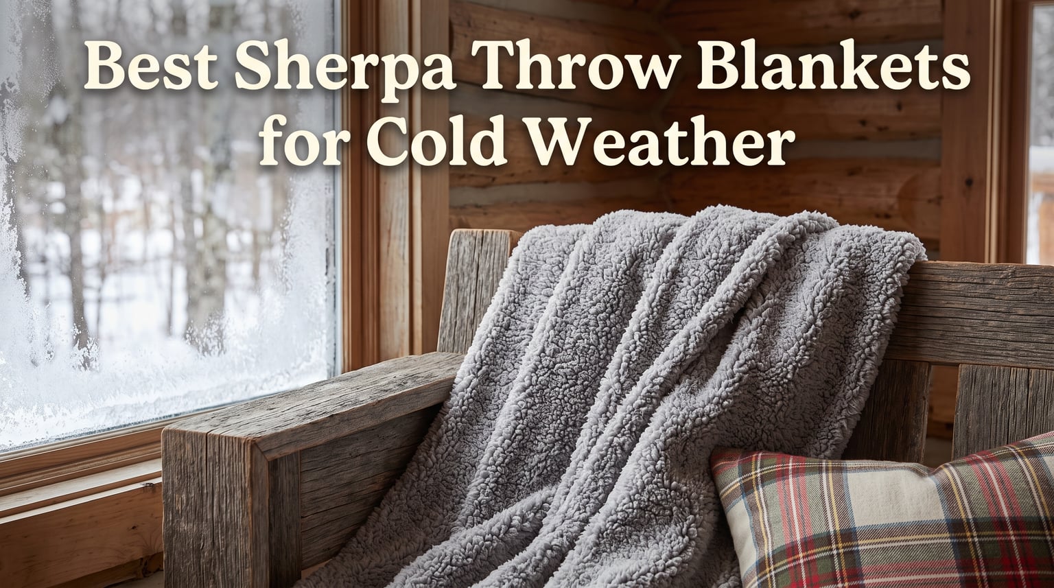Best sherpa throw blankets for cold weather