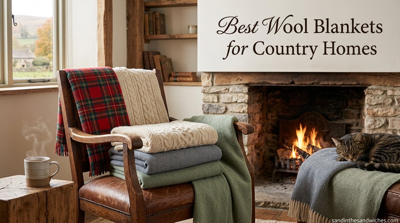 Best wool blankets for country homes