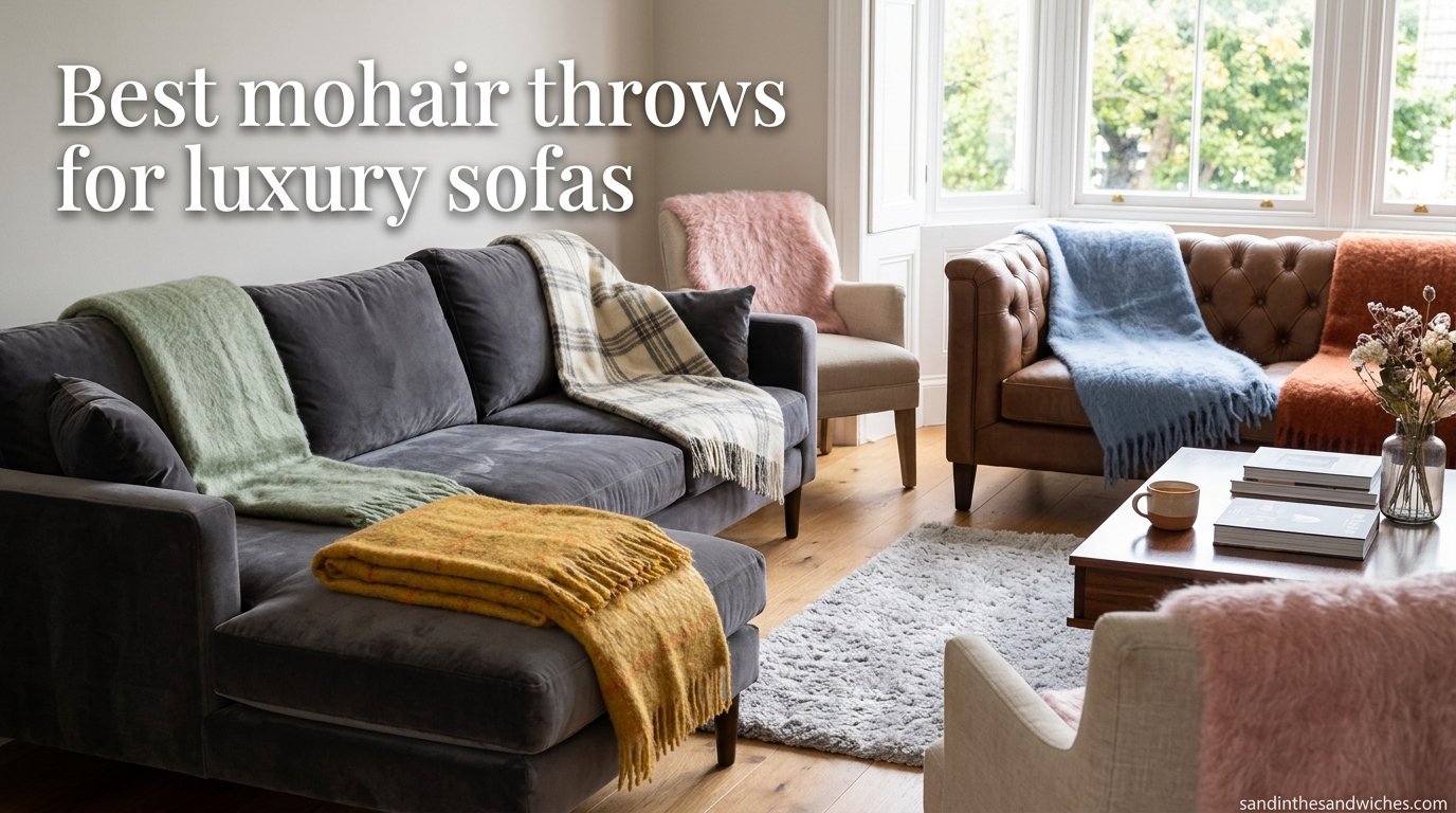 Best mohair throws for luxury sofas
