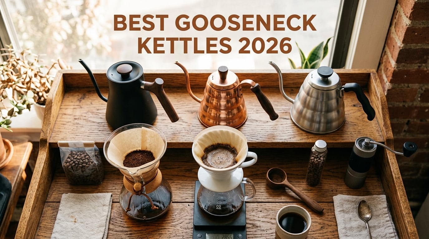 Best gooseneck kettles for pour over coffee