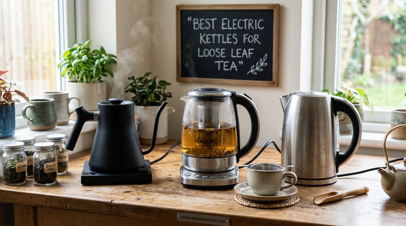 Best electric kettles for loose leaf tea