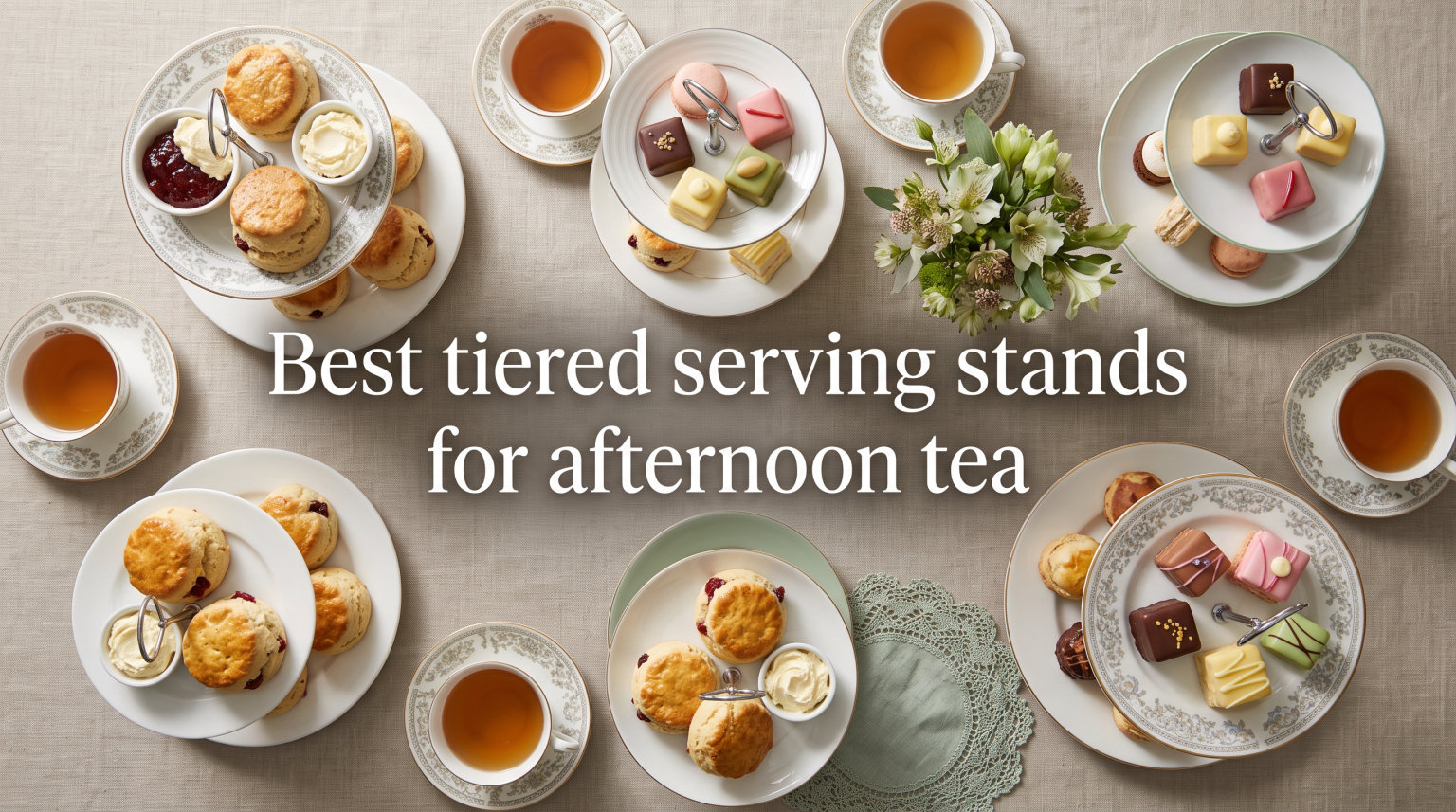 Best tiered serving stands for afternoon tea