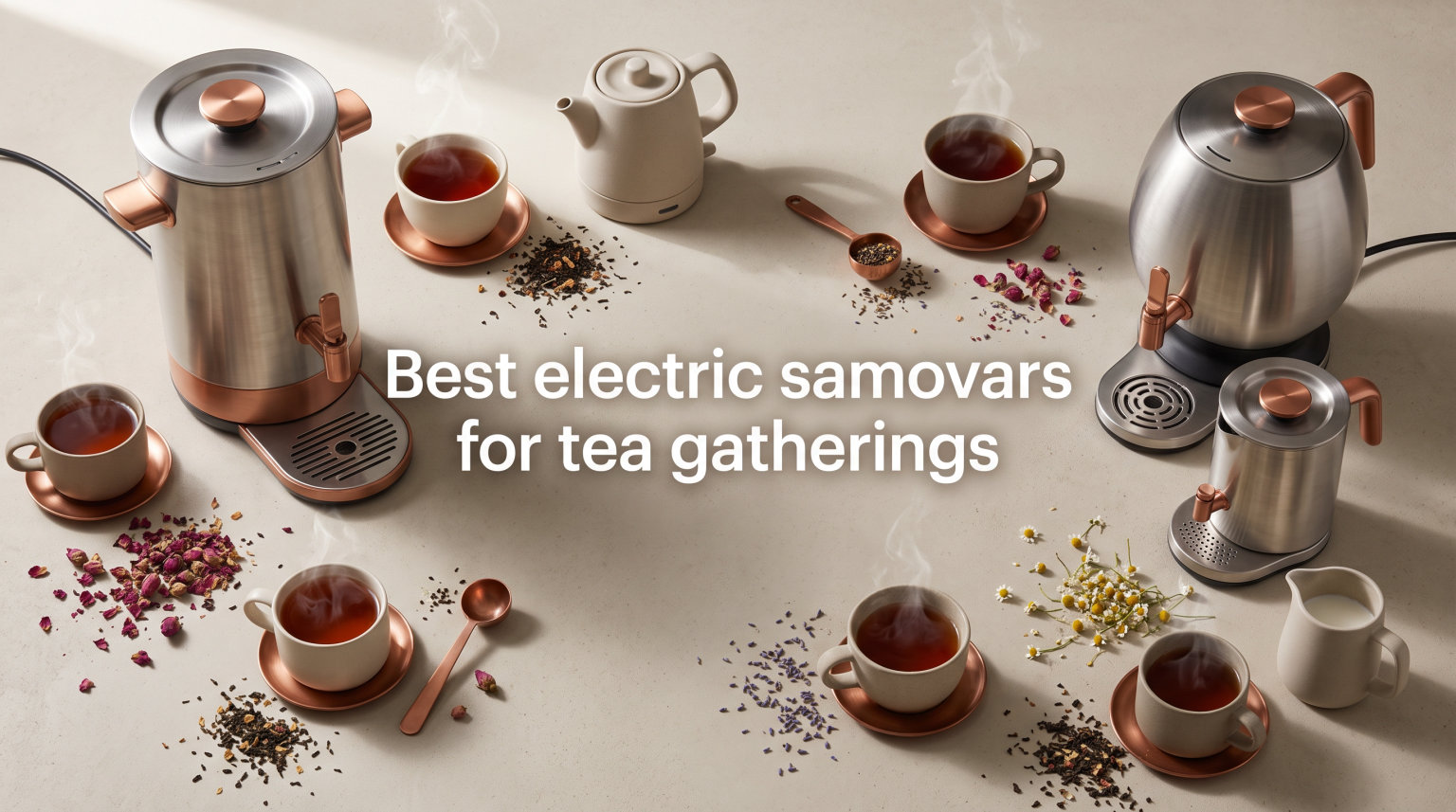 Best electric samovars for tea gatherings