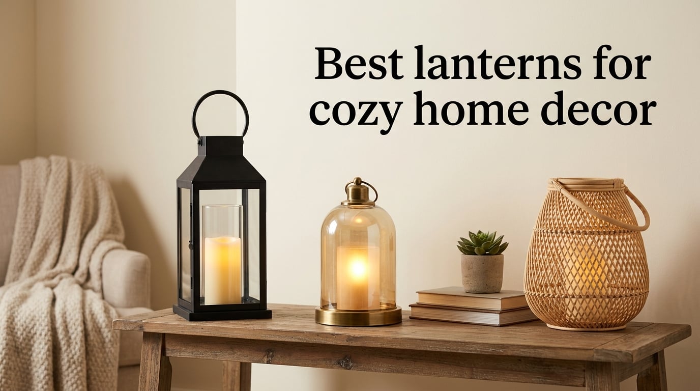 Best lanterns for cozy home decor
