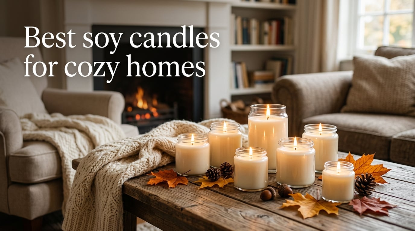 Best soy candles for cozy homes