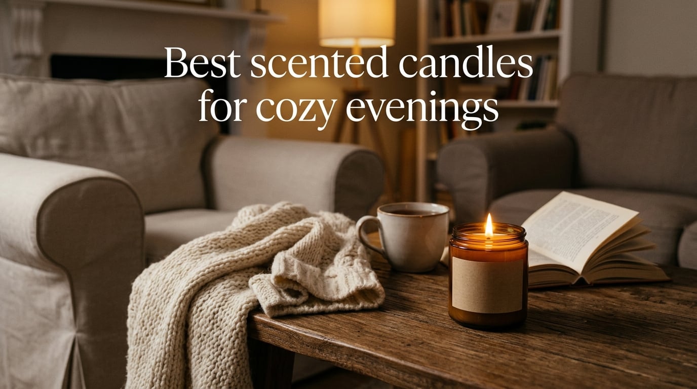 Best scented candles for cozy evenings