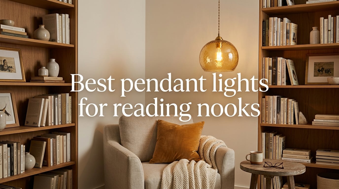 Best pendant lights for reading nooks