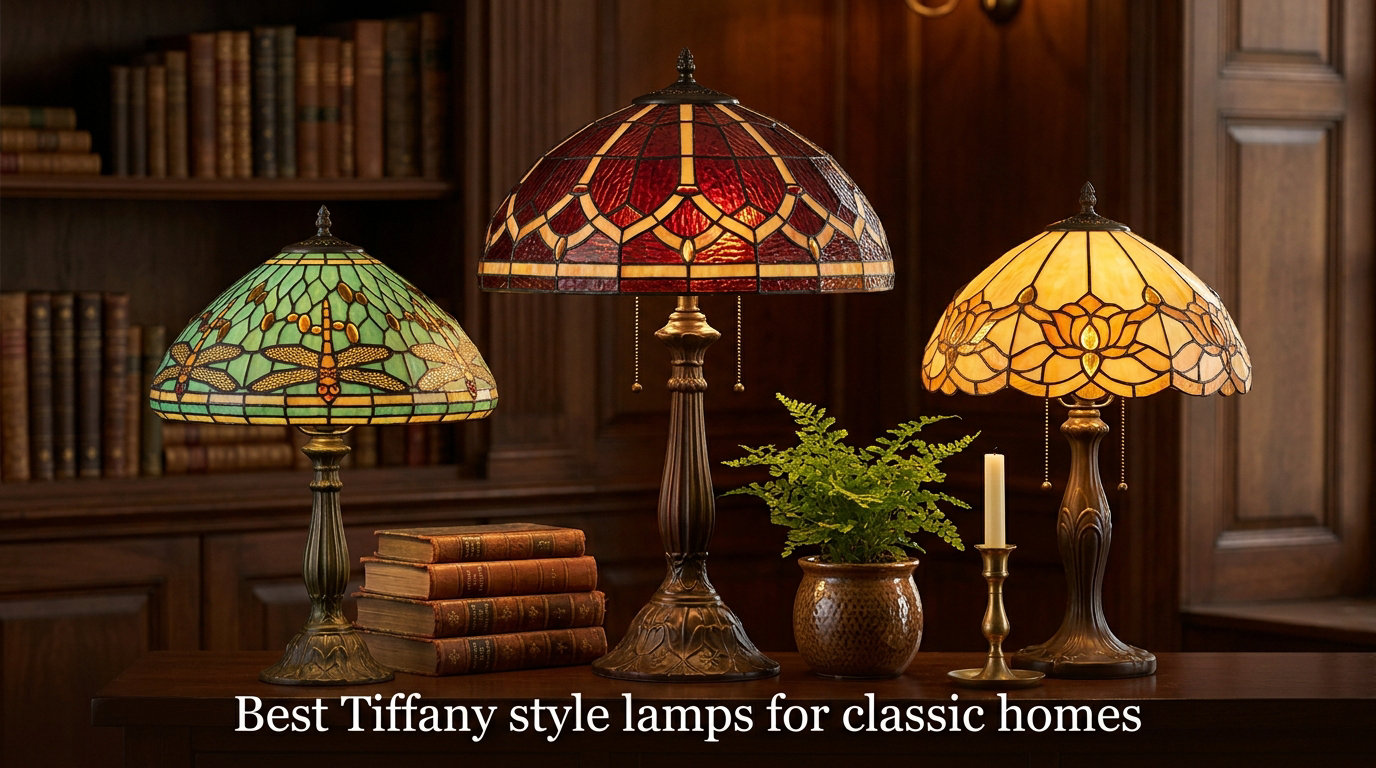 Best Tiffany style lamps for classic homes