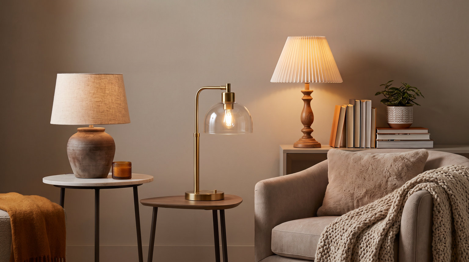 Best table lamps for cozy living rooms