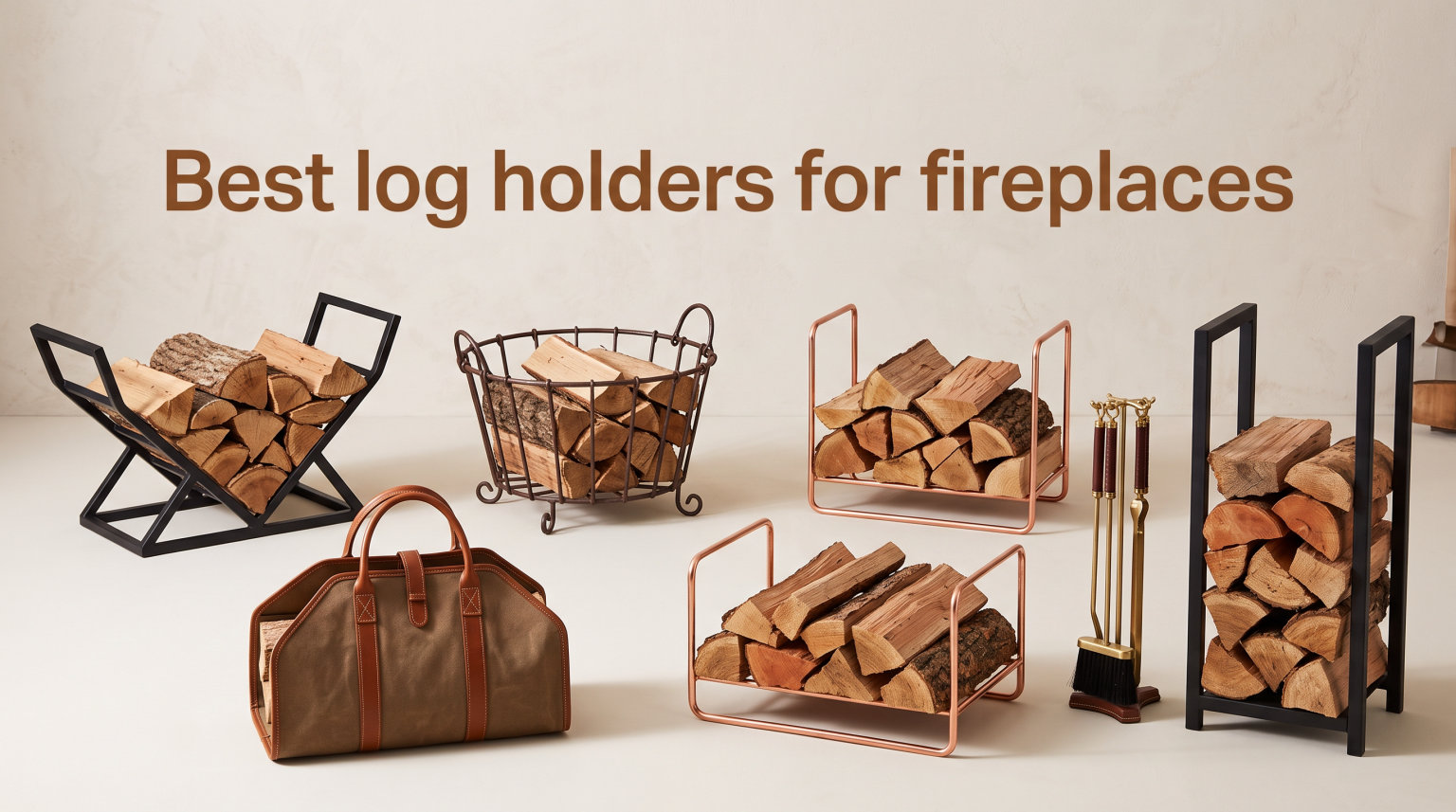 Best log holders for fireplaces