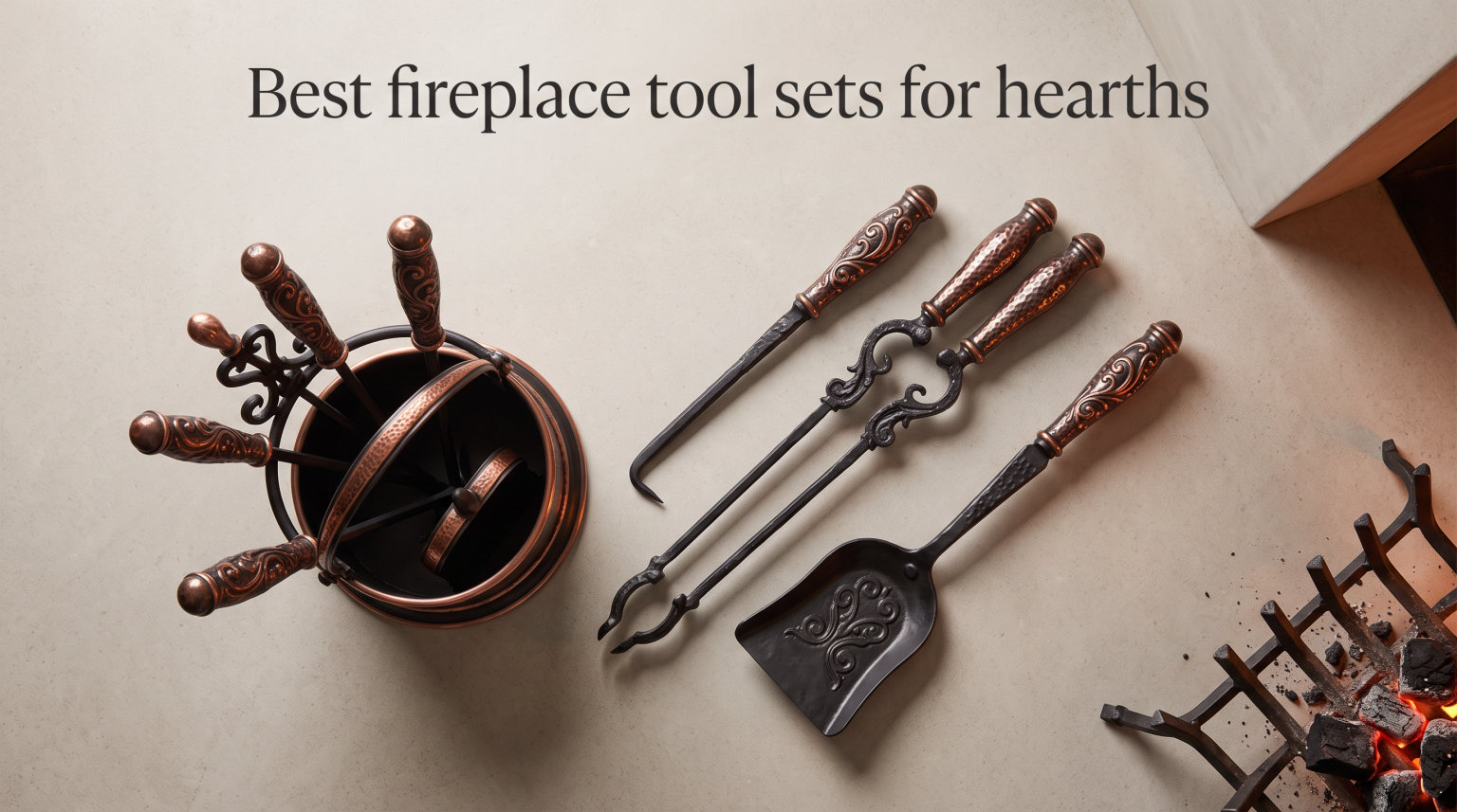 Best fireplace tool sets for hearths