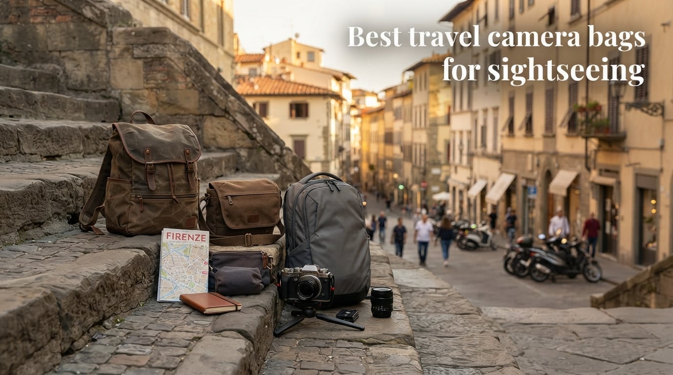 Best travel camera bags for sightseeing