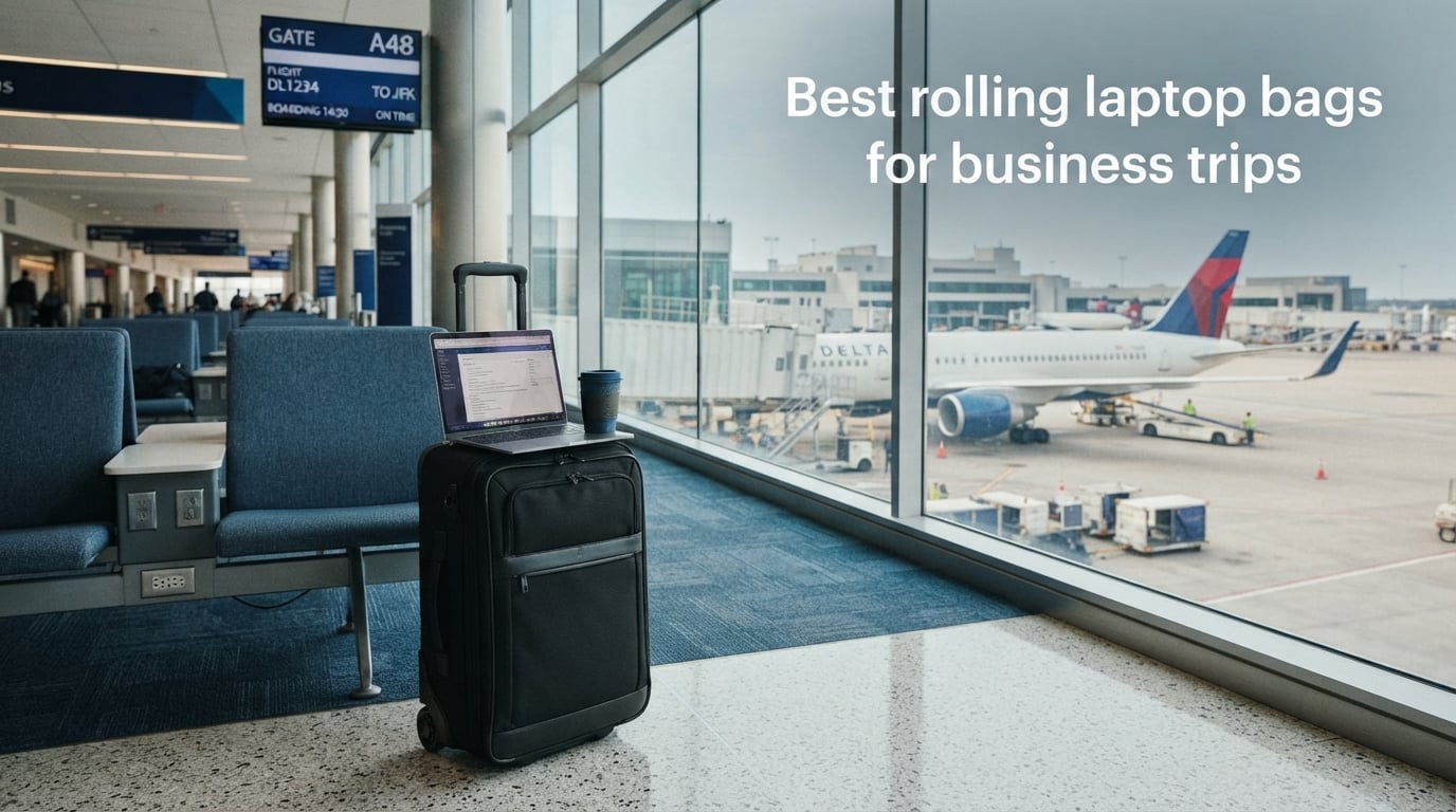 Best rolling laptop bags for business trips