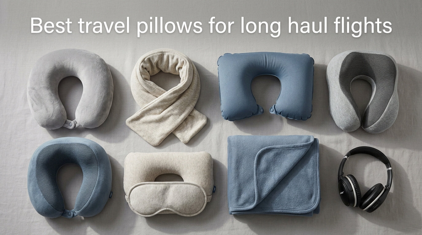 Best travel pillows for long haul flights