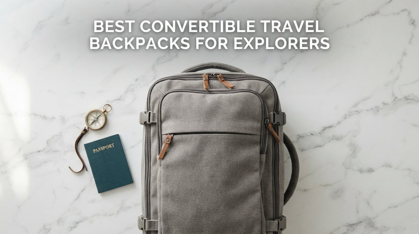 Best convertible travel backpacks for explorers