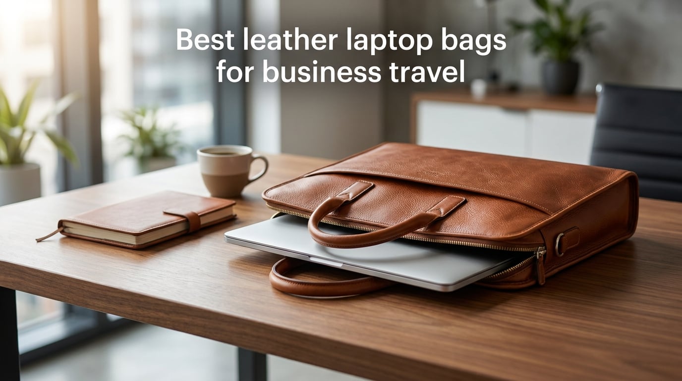 Best leather laptop bags for business travel