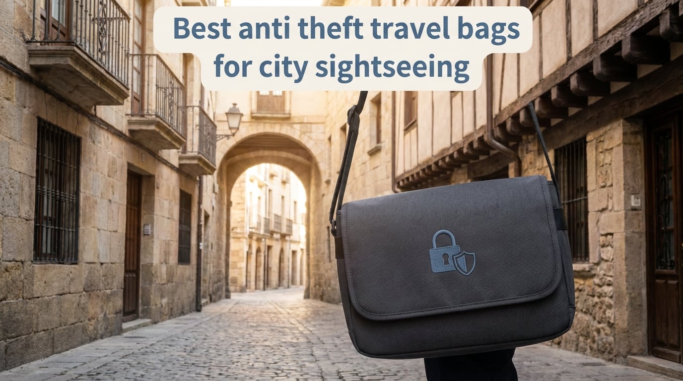 Best anti theft travel bags for city sightseeing
