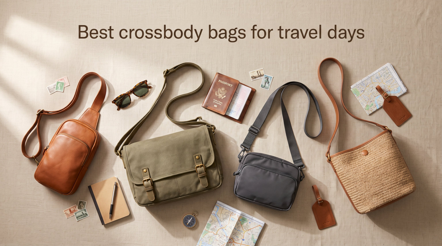 Best crossbody bags for travel days