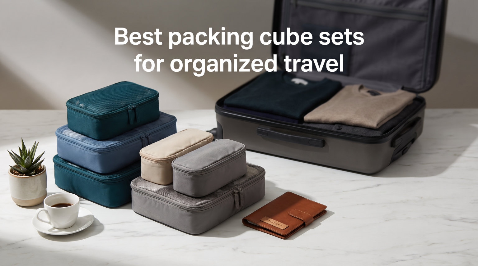 Best packing cube sets for organized travel