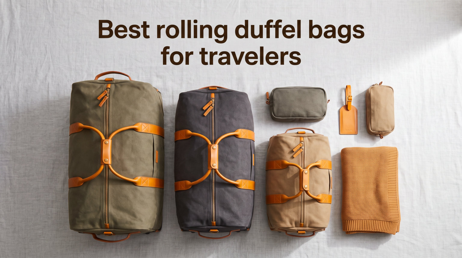 Best rolling duffel bags for travelers