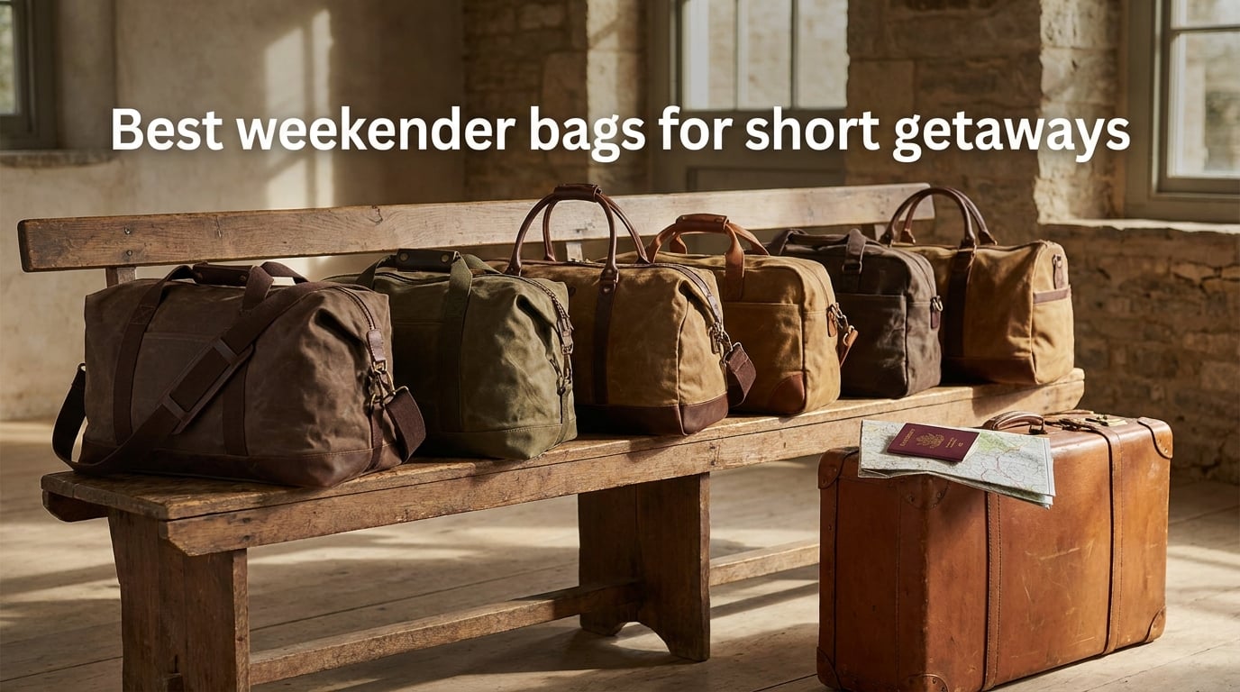 Best weekender bags for short getaways